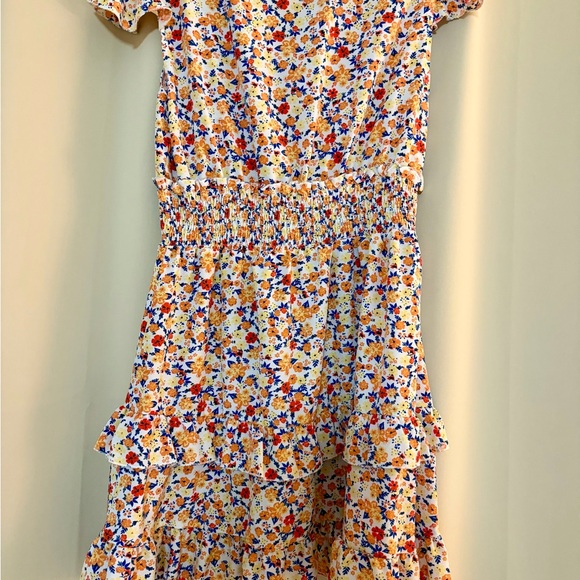 Floral Ruffle Dress - Picture 3 of 3